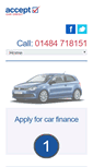 Mobile Screenshot of acceptcarcredit.com